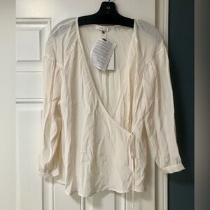 ALC wrap blouse NWT